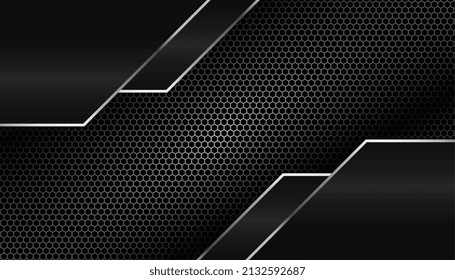 dark black carbon fiber metal lines background