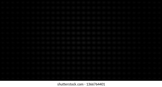 Dark black circle Geometric grid background Modern dark abstract texture