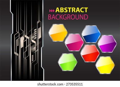 dark black color Light Abstract Technology background computer graphic website internet and business. circuit. vector illustration. text box. Brochure. card. banner flyer magazine. Design label. 