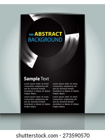 dark black color Light Abstract Technology background computer graphic website internet and business. circuit. vector illustration. text box. Brochure. banner flyer magazine. Design label. infographic