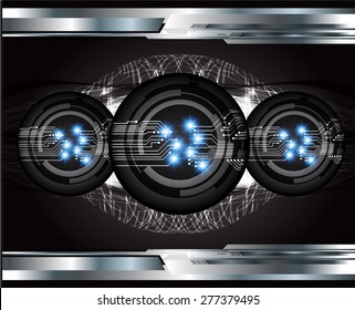 Dark black color Light Abstract Technology background for computer graphic website internet. circuit. info graphics. silver