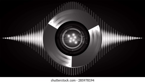 dark black color Light Abstract Technology background for computer graphic website internet and business. circuit. vector illustration. infographics. spark, sparkle