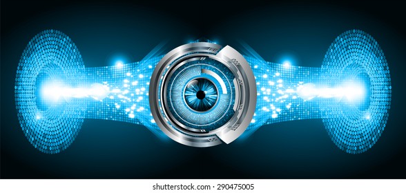 dark black color Light Abstract Technology background for computer graphic website internet and business. circuit. vector illustration. abstract digital . silver. infographics. eye.