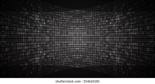 Dark black color Light Abstract pixels Technology background for computer graphic website internet. circuit board. text box, Scene,  movie screen, monitor, Projector