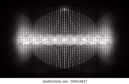 dark black color Light Abstract Technology background for computer graphic website internet and business. circuit. vector illustration. abstract. infographics. motion move blur.neon. pixel