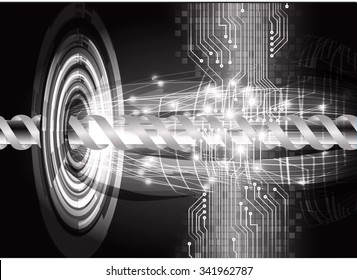dark black color Light Abstract Technology background for computer graphic website internet and business. circuit. illustration. digital. infographics. binary code background. www.vector.Spark