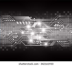 dark black color Light Abstract Technology background for computer graphic website internet and business. circuit. illustration. digital. infographics. binary code background. www.vector.Spark