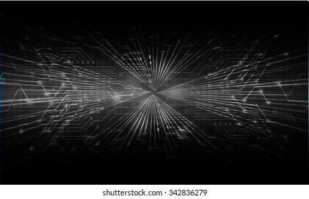 dark black color Light Abstract Technology background for computer graphic website internet and business.
