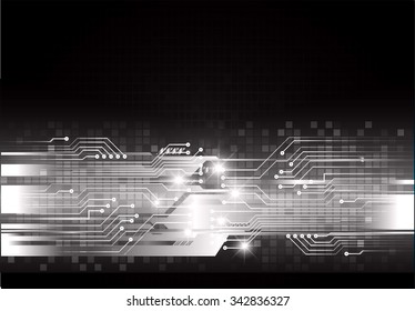 dark black color Light Abstract Technology background for computer graphic website internet and business.