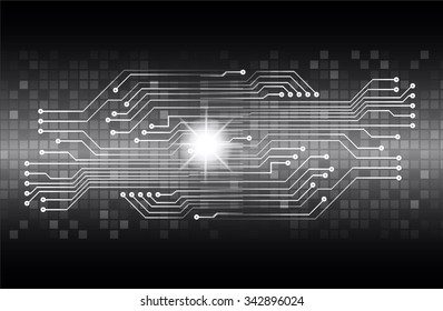 dark black color Light Abstract Technology background for computer graphic website internet and business. 
