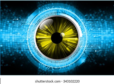 dark black color Light Abstract Technology background for computer graphic website internet and business. circuit. illustration. digital. infographics. binary code background. www.vector.Spark eye