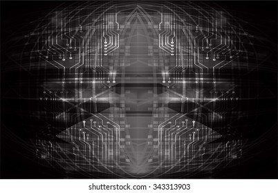 dark black color Light Abstract Technology background for computer graphic website internet and business. circuit. illustration. digital. infographics. binary code background. www. vector.one. zero.