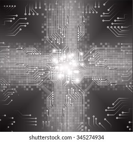 dark black color Light Abstract Technology background for computer graphic website internet and business. circuit. illustration. digital. infographics. binary code background. www.vector.Spark