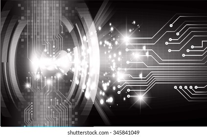 dark black color Light Abstract Technology background for computer graphic website internet and business. circuit. illustration. digital. infographics. binary code background. www.vector.Spark