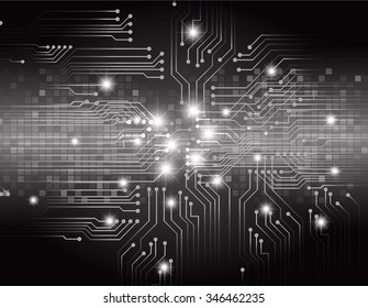 dark black color Light Abstract Technology background for computer graphic website internet and business. circuit. illustration. digital. infographics. binary code background.