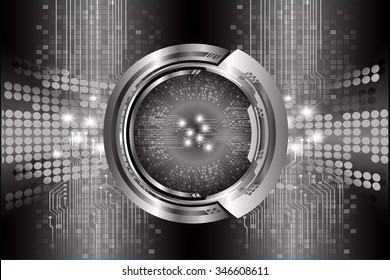 dark black color Light Abstract Technology background for computer graphic website internet and business. circuit. illustration. digital. infographics. binary code background.