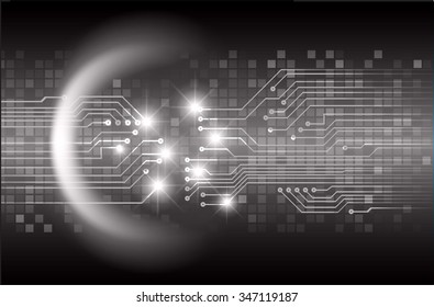 dark black color Light Abstract Technology background for computer graphic website internet and business. circuit. illustration. digital. infographics. binary code background.