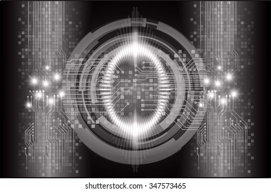 Dark black color Light Abstract Technology background for computer graphic website internet and business.circuit.vector 