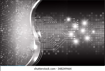 dark black color Light Abstract Technology background for computer graphic website internet and business. circuit. illustration. digital. infographics. binary code background. www. vector.one. zero.