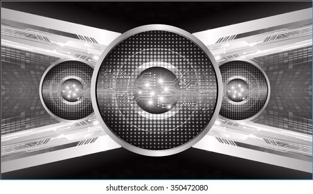 dark black color Light Abstract Technology background for computer graphic website internet and business. circuit. illustration. digital. infographics. binary code. www. vector.pixel. scan virus eye