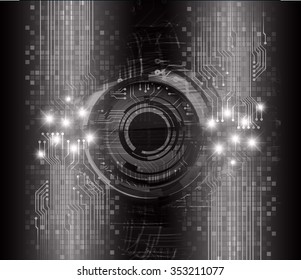 dark black color Light Abstract Technology background for computer graphic website internet and business. circuit. illustration. infographics. binary code.www.vector.motion move blur.one zero