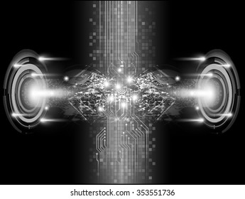 dark black color Light Abstract Technology background for computer graphic website internet business. circuit. illustration. digital. infographics. binary code background. www.vector.Spark.zero one