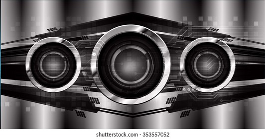 dark black color Light Abstract Technology background for computer graphic website internet and business. circuit. illustration. digital. infographics. binary code. www. vector.pixel. scan virus eye