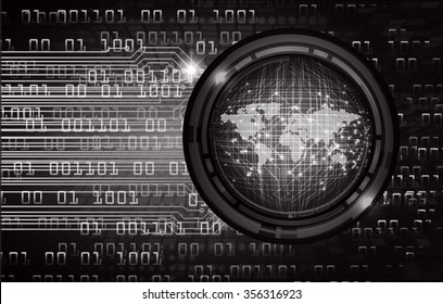 Dark black color Light Abstract Technology background for computer graphic website internet and business.