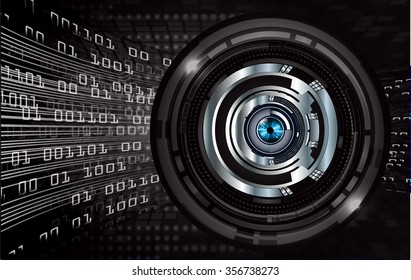 dark black color Light Abstract Technology background for computer graphic website internet business.circuit.illustration.digital.infographics.binary code. www.vector.motion move blur eye