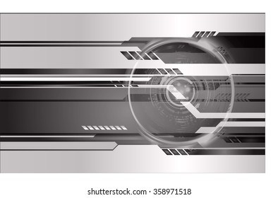 Dark black color Light Abstract Technology background for computer graphic website internet and business. 