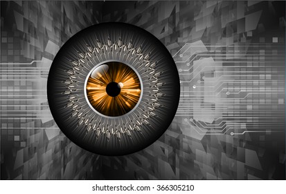 dark black color Light Abstract Technology background for computer graphic website internet and business. circuit. illustration.digital.infographics. binary code. www.vector.motion. eye scan virus