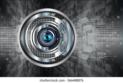 dark black color Light Abstract Technology background for computer graphic website internet and business. circuit. illustration.digital.infographics. binary code. www.vector.motion. eye scan virus