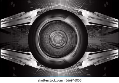 dark black color Light Abstract Technology background for computer graphic website internet and business. circuit. illustration.digital.infographics. binary code. www.vector.motion. eye scan virus