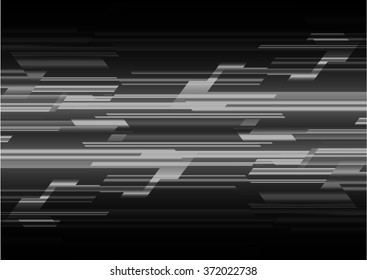 Dark black color Light Abstract Technology background for computer graphic website internet and business. move