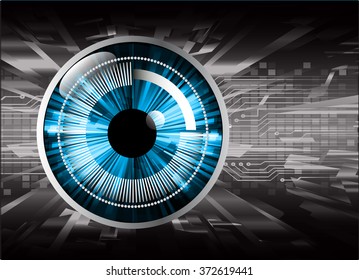 dark black color Light Abstract Technology background for computer graphic website internet and business. circuit. illustration.digital.infographics. binary code. www.motion move blur. eye