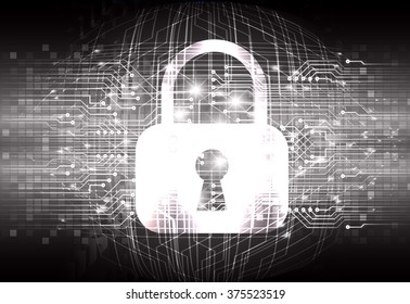Dark black color Light Abstract Technology background for computer graphic website internet and business. circuit. vector illustration. infographics. motion move blur.neon. pixel. key scan virus