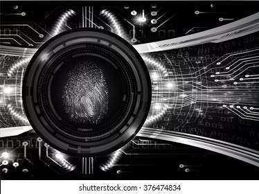 Dark black color Light Abstract Technology background for computer graphic website internet and business. circuit. vector illustration. infographics. motion move blur.neon. pixel. finger scan virus