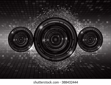 dark black color Light Abstract Technology background for computer graphic website internet business. circuit. illustration. digital. infographics. binary code