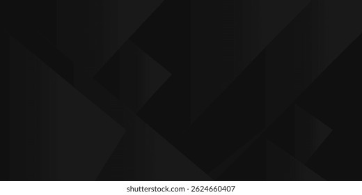 Dark black colorful abstract background geometry shine and layer element vector for presentation design. Suit for business, corporate, institution, party, festive, seminar, and talks.