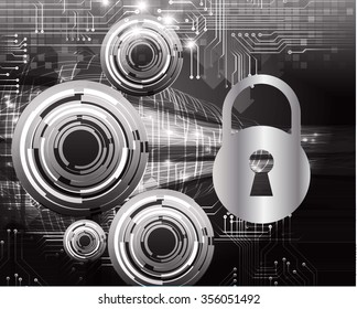 dark black eye Light Abstract Technology background for computer graphic website internet and business. circuit. illustration. digital. infographics. binary code. scan virus key