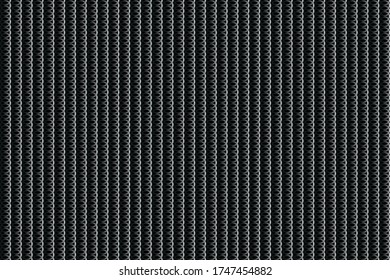 Dunkelschwarze Stoffgitter-Hintergrund.Moderne abstrakte Textur.