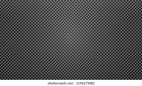 Negro oscuro Fondo de rejilla geométrica Textura abstracta oscura moderna