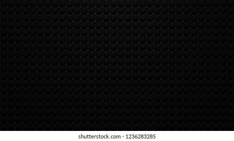 Dark black Geometric grid background Modern dark abstract vector texture