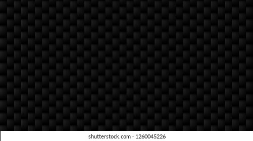 Dark black Geometric grid background Modern dark abstract seamless vector texture