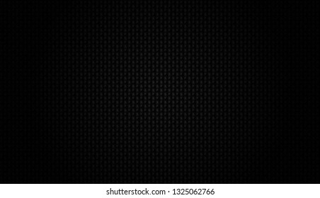 Dark black Geometric grid background Modern dark abstract vector texture