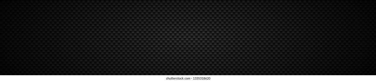 Dark black Geometric grid background Modern dark abstract vector texture