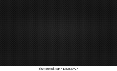 Dark black Geometric grid background Modern dark abstract texture