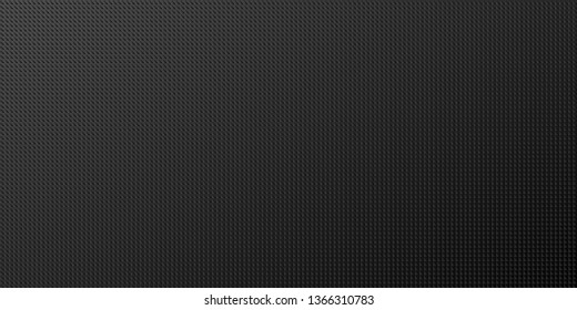 Dark black Geometric grid background Modern dark abstract texture