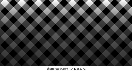 Dark black Geometric grid background Modern dark abstract vector texture