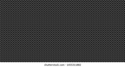 Dark black Geometric grid background. Modern dark abstract vector texture.